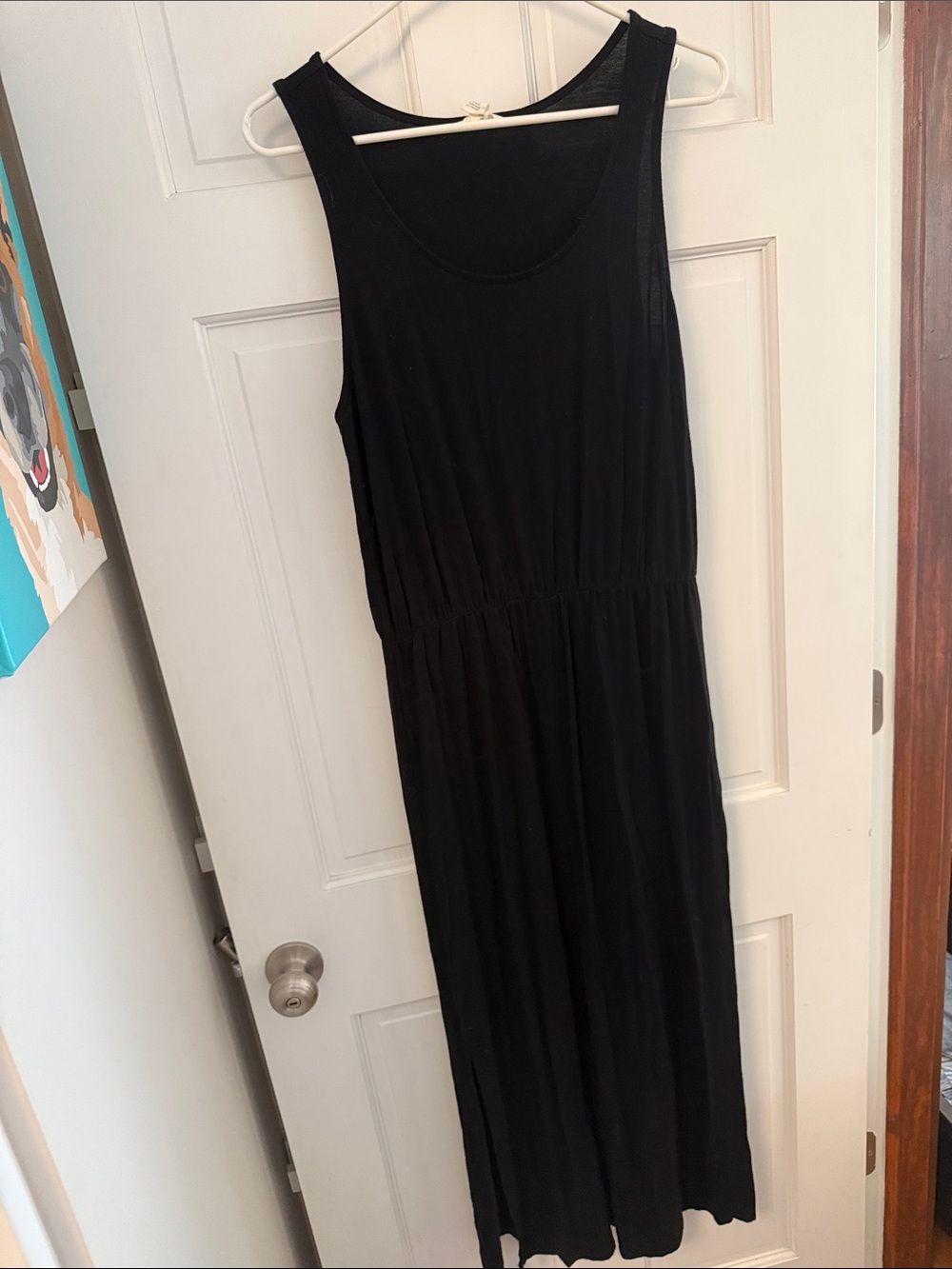 Caslon Black Sleeveless Maxi Dress